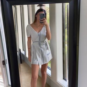 Striped romper